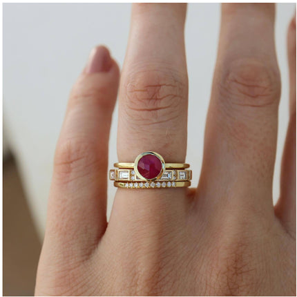 Stylish And Simple Personality Women's Ring