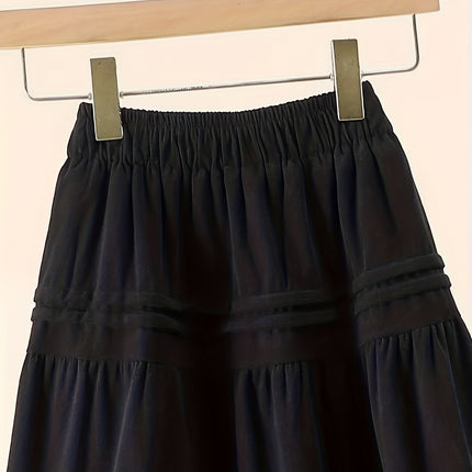 Skirt for Women 2025 Autumn And Winter New Style High-Waisted Mid-Length