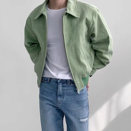 Spring And Autumn Loose Lapels Fashion Short Jacket Hong Kong Style Coat Fashion