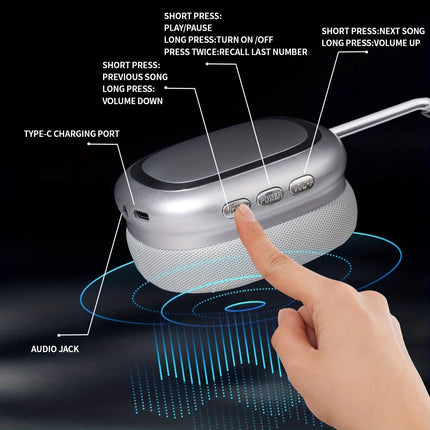 Wireless Noise-cancelling Headphones - Personalized Space Audio,