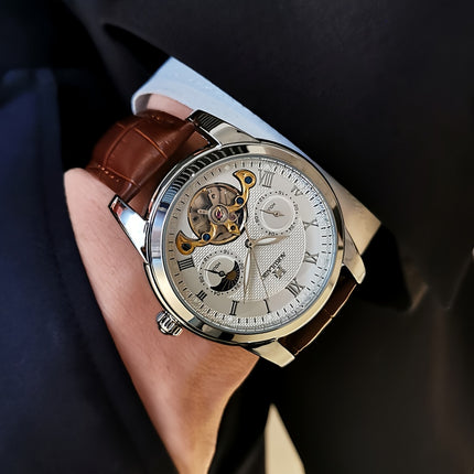 Automatic Tourbillon Mechanical Watch | High-end Luxury Fashion Hollow Business Casual Men'S Watch
