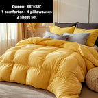 Yellow / Queen(7pcs-sheet set):88