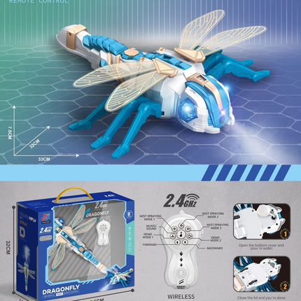 Remote Control Spray Insect Animal Toy