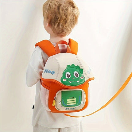 Cute Cartoon Bear Backpack for Youngsters 3-5 Years Old, Adjustable Strap Lightweight Kids' Bag