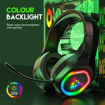 USB Gaming Headphones For PC - 7.1/5.1 Surround Sound, Microphone, Ultra