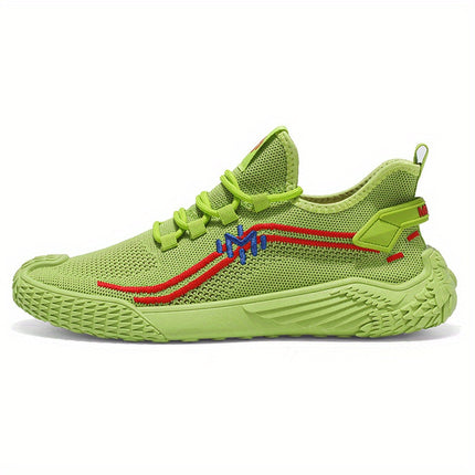 Men's low-top round-toe sports shoes, rubber insoles, shock-absorbing, anti-slip,