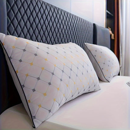 1/2pcs Luxury Pillow  Soft, Ergonomic & Hypoallergenic for Side and Back Sleepers with Neck Support,