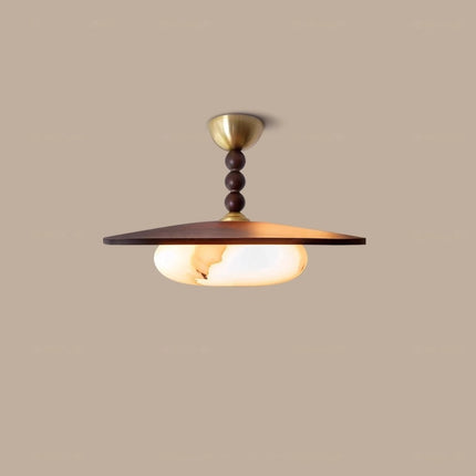 Chinese Style French Style Walnut Pattern Restaurant Chandelier