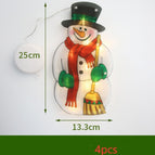Snowman / 4PCS