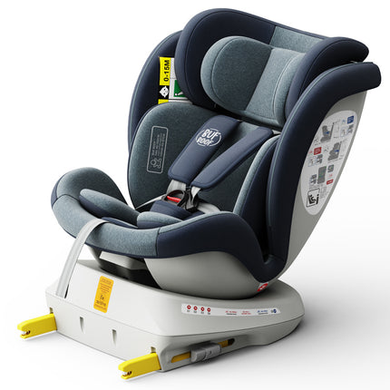 Car Seat TWT Plus Isize Buf Boof Blue with Isofix Rotating 360 Degrees Top Tether 0-36 Kg 40-150 Cm