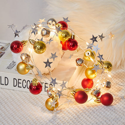 Christmas Lights Led String Lights Christmas Bells Decoration Lanterns