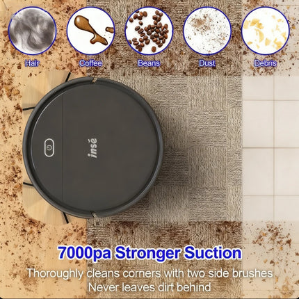 Meet The Robot Vacuum: With Powerful Suction, Tangle-free Pet Hair Extraction, And A Detachable Mop