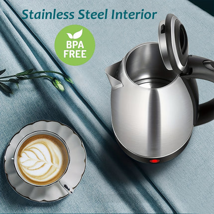 Kettle, 2.0L Hot Water Kettle Electric, BPA- Free Stainless Steel Tea Kettle, Electric Kettles