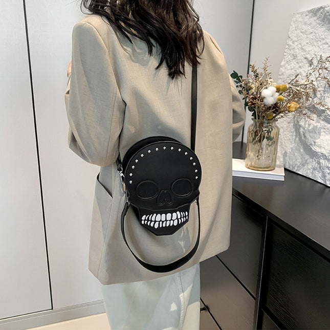 Halloween Skull Shoulder Bag Girls Funny Cute