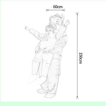 Halloween Ninja Alien Funny Inflatable Clothes