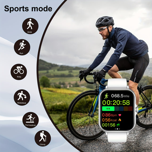 Smart Watch Is Compatible with Android And Iphone, Features High-Definition Voice Calls