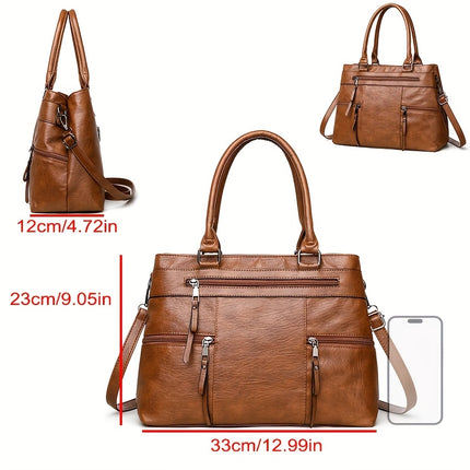 Perfect Lily Women's Professional Handbag with Zipper Closure