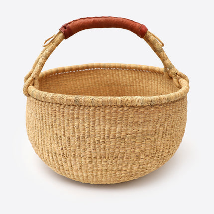 Raffia Wool Woven Storage Basket Dirty Laundry