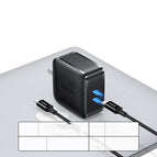 Black Double port Charging li / 66w / 220V US