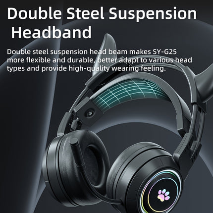 RGB Wired Gaming Headphones with Adjustable Volume for PS4, Computers, And Laptops.