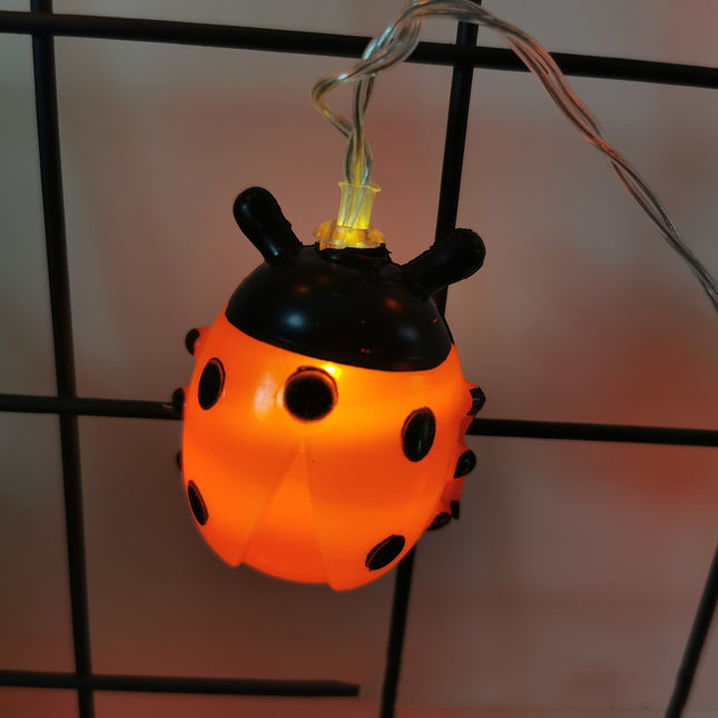 LED Beetle String Lights Outdoor Creative Modeling Layout Decoration