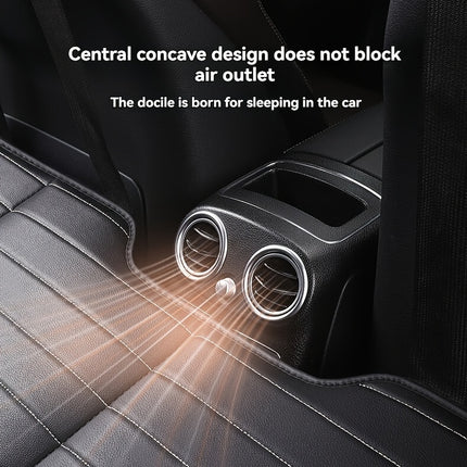 1pc Foldable Car Back Seat Mattress, Portable Travel Bed, Dog Car Seat Cover, Fits Most Cars/Suvs/Trucks, Concave Design for Camping And Road Trips RV Bed Mattresses