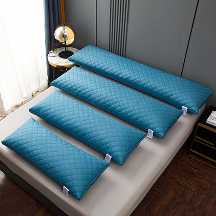 1 Premium Soft Extra-Long Quilted Pillow Insert, Comfortable Sleep Body Pillar for Hotel & Home Use