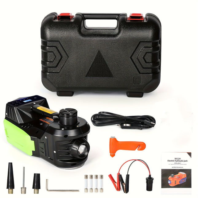 4in 1  Jack Kit 12V 5T Electric  Jack Stand,  Lift Floor Jack,