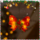 Bow Pendant / Warm Color