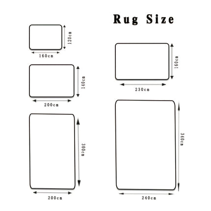 1pc Large Light Gray Mat Suitable for - Non-Slip Soft Fluffy with Rubber Backing,