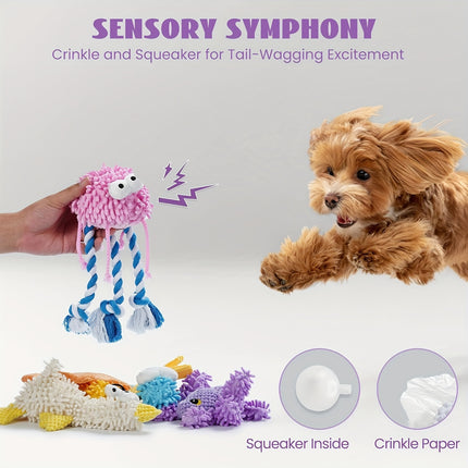 2pcs/5pcs Mop Plush Toy Set