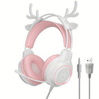Pink PS5 Glowing Headset