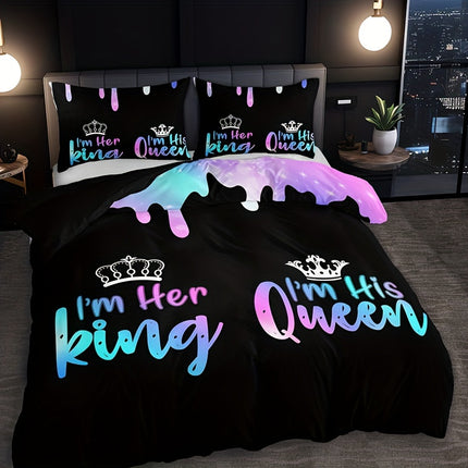 Duvet Cover Set (1 Duvet Cover + 2 Pillowcase Without Pillow Insert