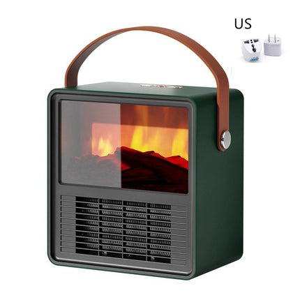 Household Small Wood Grain Electric Heater