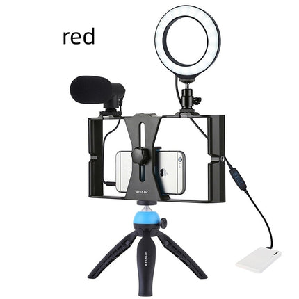 Mobile phone live rabbit cage set