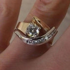 Gold Plated / US Size 6 / 1PCS