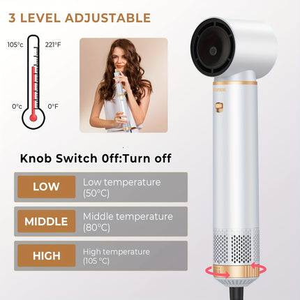 5in 1 Hot Air Brush Hair Styler Detachable Hair Hot Brush