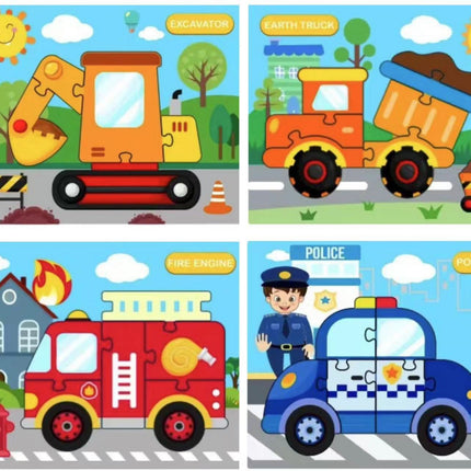 Children's Wooden Puzzle Toys