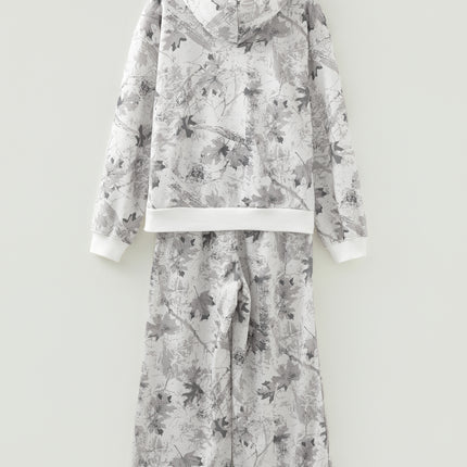 Light Grey Light Woodland Camo Classic Hoodie and Sweatpants Set