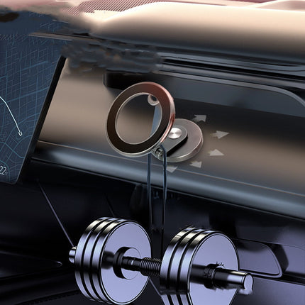 Magnetic Car Phone Holder Alloy Rotation