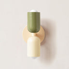 Without Light Source / Green White Beige Chassis
