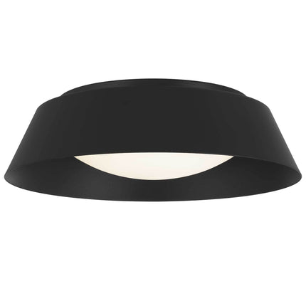 15 inch Black LED Flush Mount