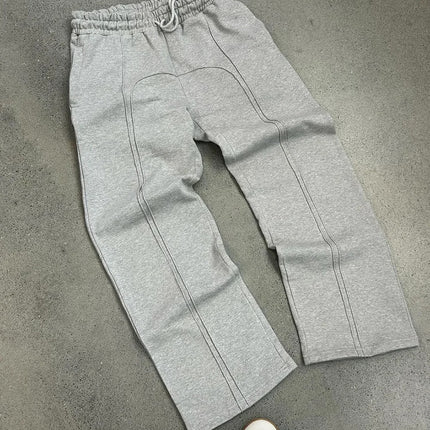 Men Stretch Rope Sweatpants Casual Trousers