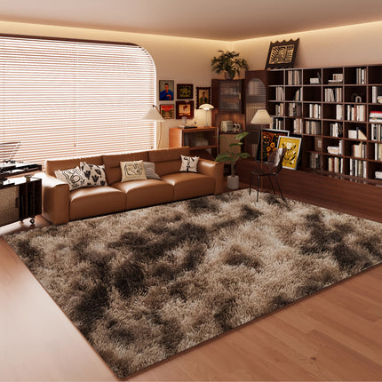 A Plush Carpet, Fluffy for The Bedroom, Rectangular Bedside Rug, Suitable for Living Rooms, Bedrooms