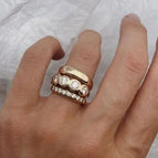 Gold / Number 6 / 1PCS