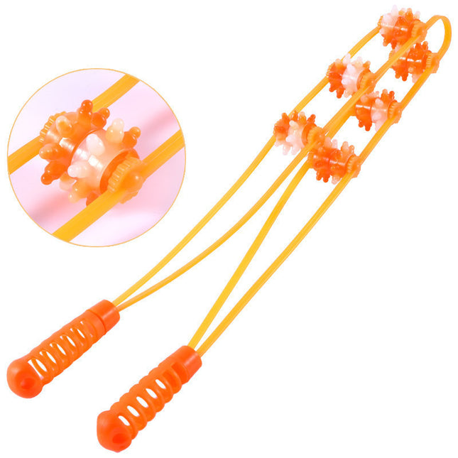 Pull Back Massage Roller Handheld Ball Dredge The Meridian And Relax The Body Ball Back Manual Roller Massage