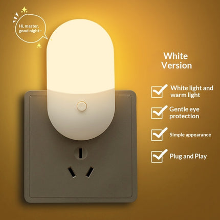 Plug-in LED Bedside Night Light For Breastfeeding