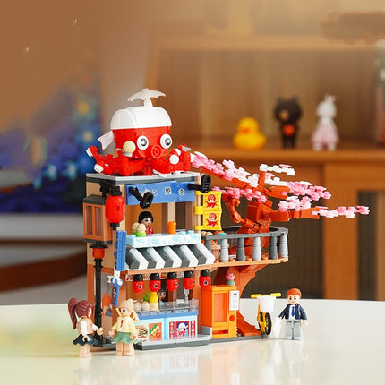 Building Block House Assembly Toy Octopus
