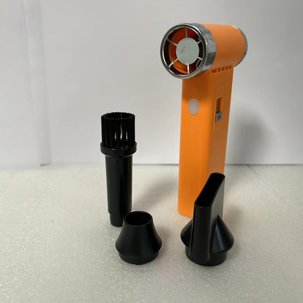 Turbo high-speed fan, 110000 rpm stepless adjustment, with light display, type-c charging, equipped