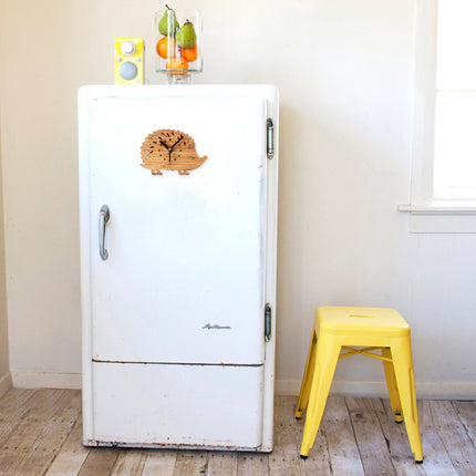 Refrigerator Clock Message Sticker Wall Clock